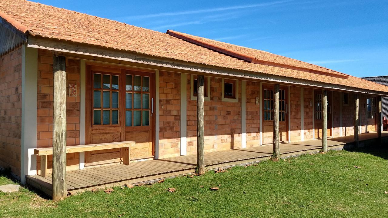 Hotel Refugio Do Lago Lages Exterior foto